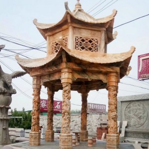 石雕凉亭