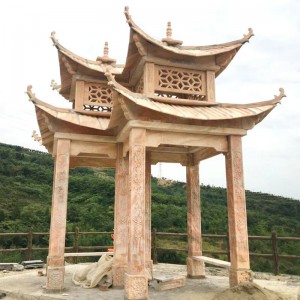 石雕凉亭