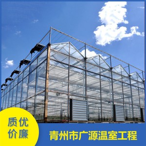 玻璃大棚造价 玻璃智能温室大棚造价