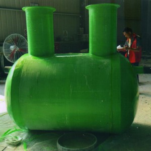 鲁强专业生产 玻璃钢隔油池 环保化粪池 地埋式沉淀池 大型化粪池
