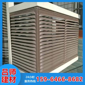 大型铁艺百叶窗批发厂家 吕师建材直销铁艺百叶窗