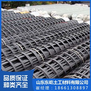 厂家供应钢塑土工格栅 路面加筋用钢塑土工格栅 单双向钢塑格栅 规格齐全
