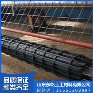 路基加固双向钢塑格栅 钢塑土工格栅厂家 钢塑土工格栅批发价格