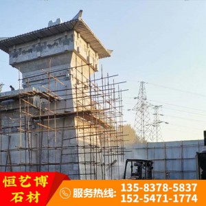 热销寺庙石亭子 石亭石塔 石凉亭 现货供应
