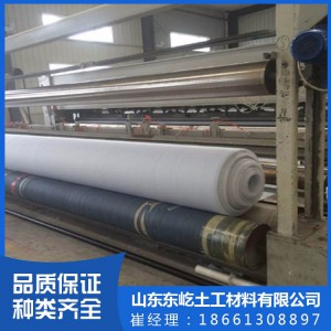 厂家直销公路养护短丝土工布 200g 300g 400g聚酯无纺短丝土工布