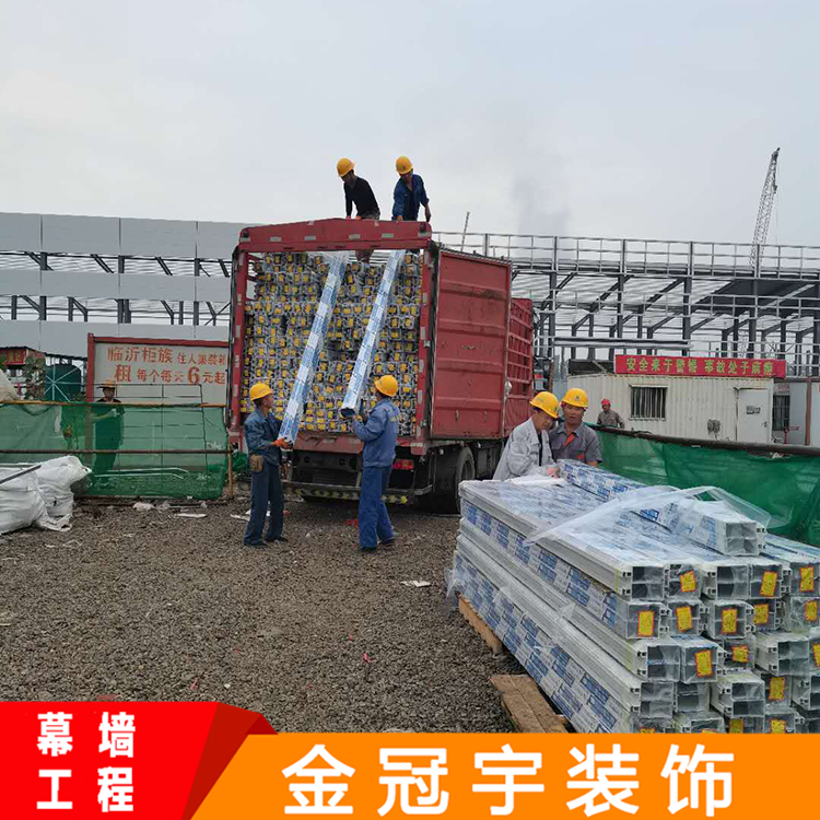 幕墙装饰工程 钢化玻璃幕墙 山东济宁厂家
