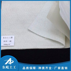 供应两布一膜土工膜 水池鱼塘养殖复合膜 HDPE复合土工膜 量大从优