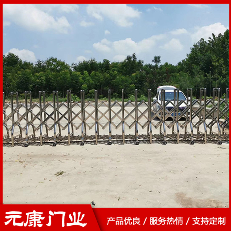 菏泽电动伸缩门生产商 电动伸缩门销售价格 实地安装