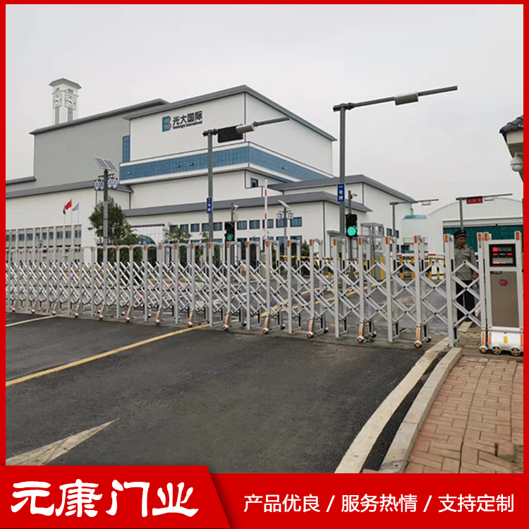 菏泽电动伸缩门生产商 电动伸缩门销售价格 实地安装