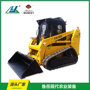 履带式滑移装载机TS100 一机多用 附具齐全