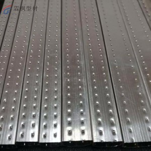 钢化玻璃中空铝隔条 铝合金门窗中空玻璃高频焊接铝隔条