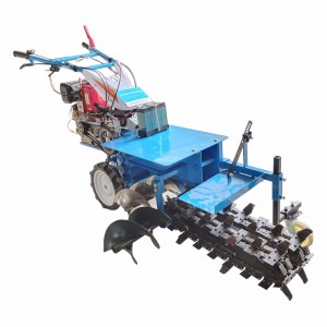 小型手扶链条式开沟机生产厂家 小型农用果园挖沟机价格 自来水管开沟机单双链条开沟机