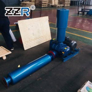 水产养殖专用三叶罗茨鼓风机 大风量 罗茨鼓风机价格