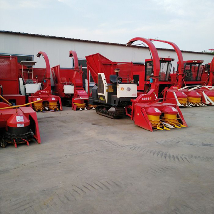 圆盘式青储机 履带式圆盘青储机 拖拉机式青储机