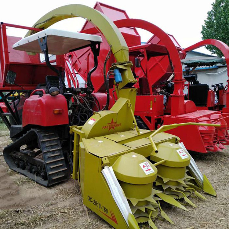 圆盘式青储机 履带式圆盘青储机 拖拉机式青储机