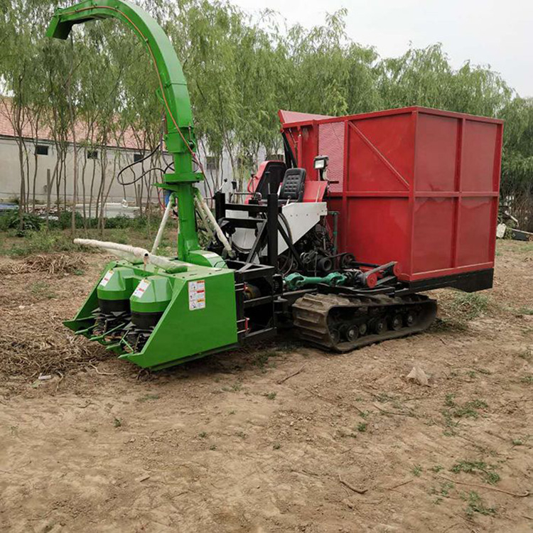 圆盘式青储机 履带式圆盘青储机 拖拉机式青储机