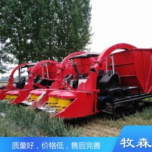 圆盘式青储机 履带式圆盘青储机 拖拉机式青储机