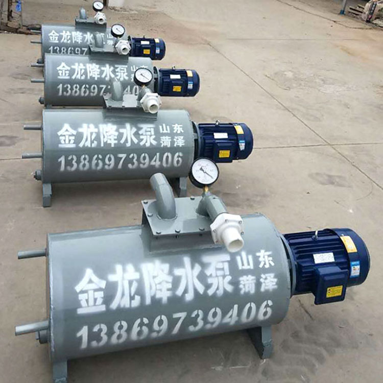现货供应建筑基坑降水设备 真空降水泵 星龙水泵