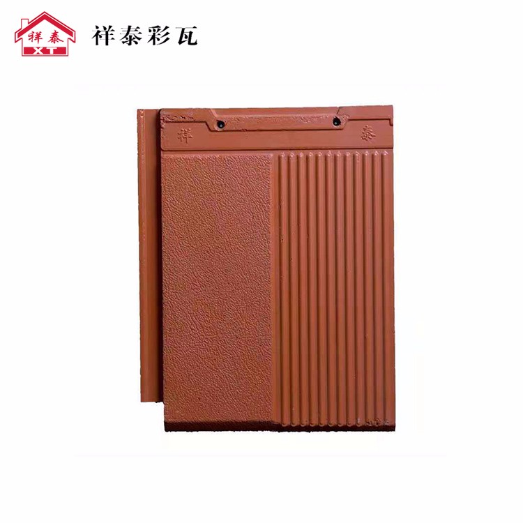 祥泰彩瓦 水泥竖琴瓦 颜色齐全 量大优惠