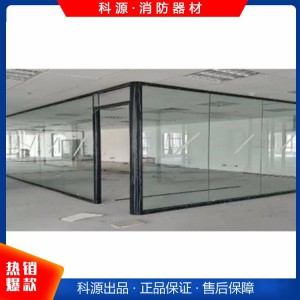 厂家批发办公室隔墙 钢化玻璃隔断 防火玻璃隔断墙