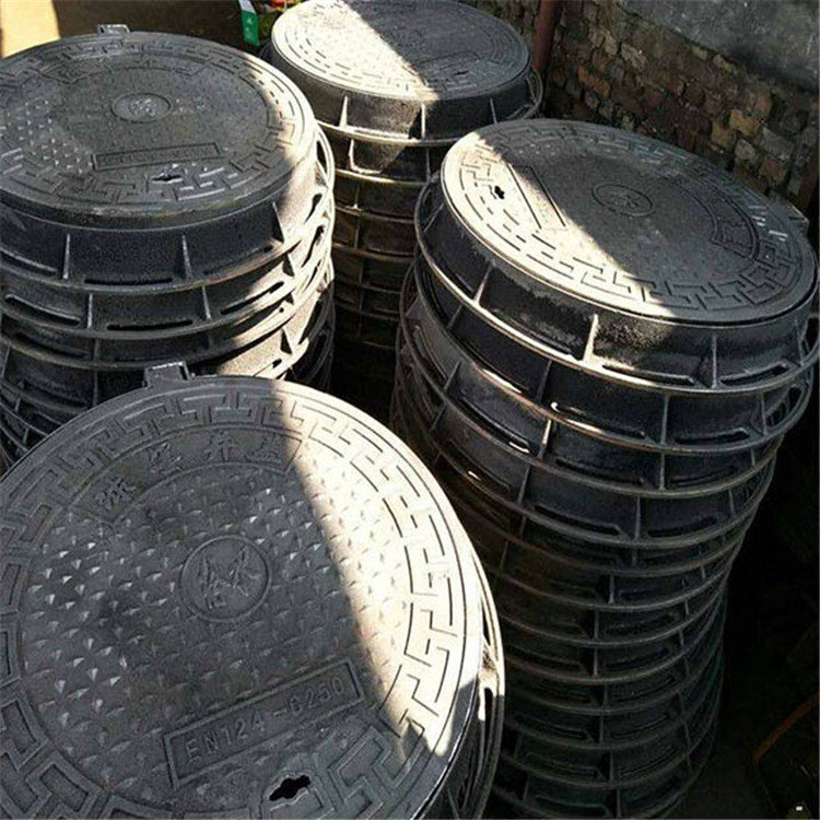 现货供应700球墨铸铁井盖 圆形下水道井盖 多种规格 支持定制