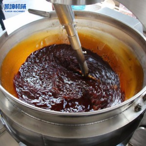 厂家直销全自动行星搅拌炒锅 商用酱料熬制燃气炒锅 辣椒酱炒锅