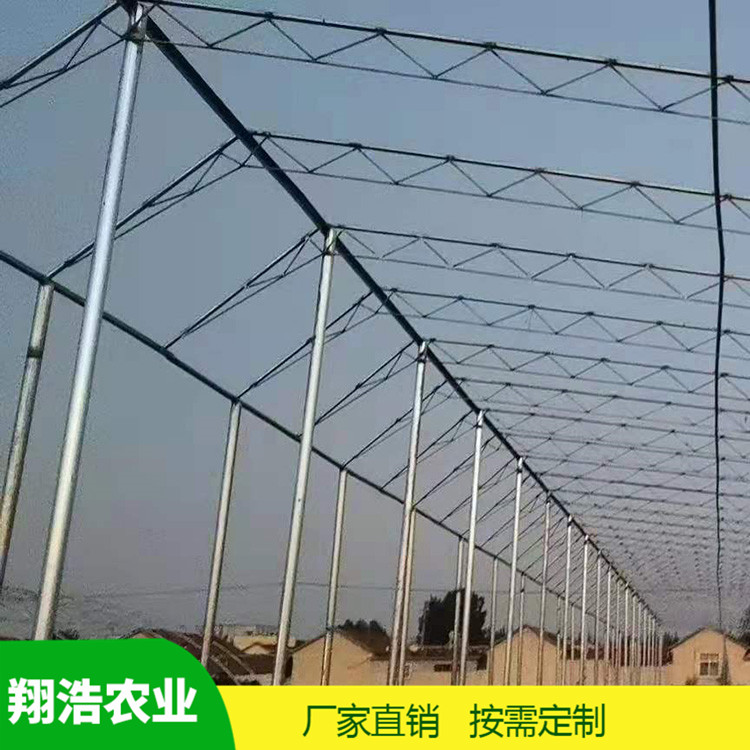 山西育苗单体拱棚 热镀锌椭圆管拱棚 简易单体拱棚温室大棚定制
