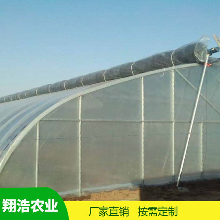 山西育苗单体拱棚 蔬菜薄膜拱形温室 简易单体拱棚温室大棚定制