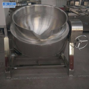 卫生食品级不锈钢可倾斜式电加热夹层锅 大型餐厅食堂熬粥蒸汽锅