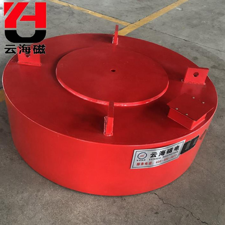 云海圆盘强磁除铁器 防爆型除铁设备 低噪音低耗能