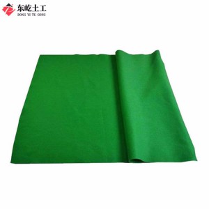 绿色土工布 200g隔离工地防尘布 盖土绿化无纺布