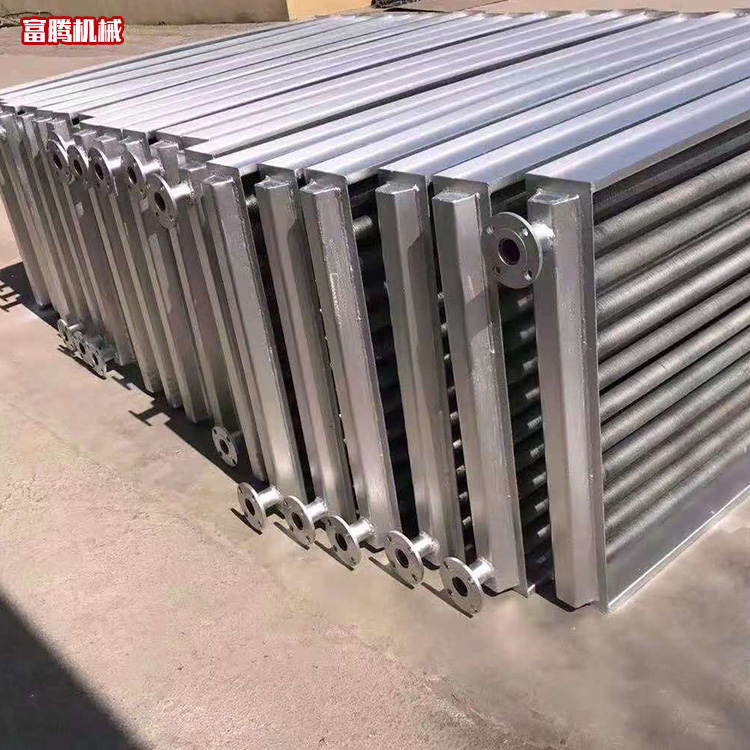 定制各种热镀锌翅片管散热器 钢制暖气片 蔬菜花卉大棚用散热器