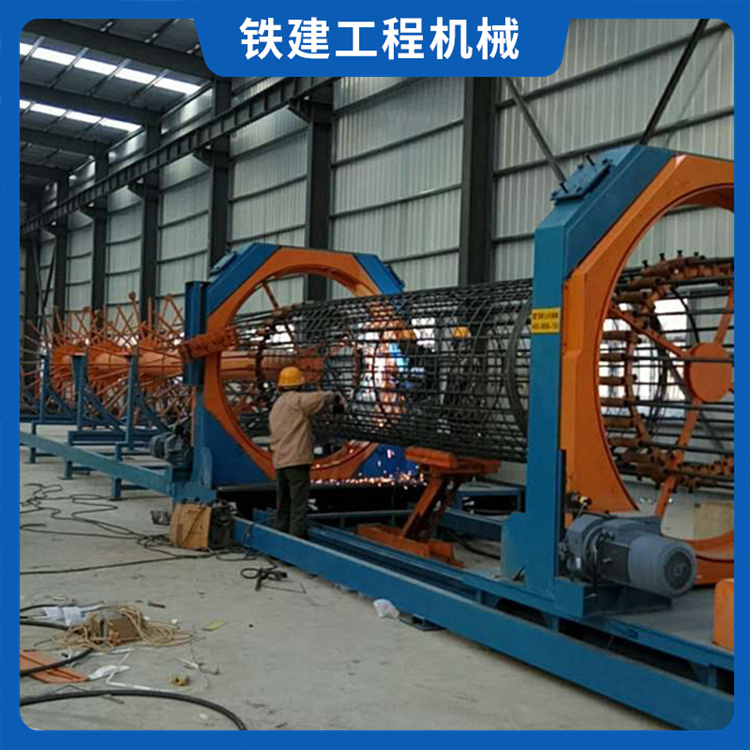 全自动钢筋滚焊设备 钢筋笼滚焊机生产商 建筑工程专用