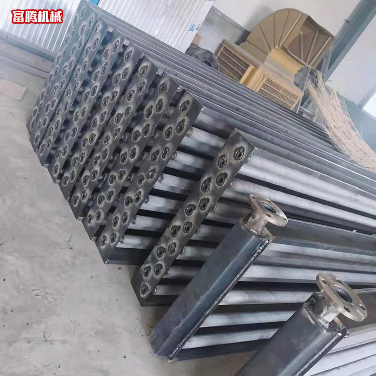 定制各种热镀锌翅片管散热器 钢制暖气片 蔬菜花卉大棚用散热器