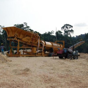 移动淘金车 淘金设备 小型选金设备