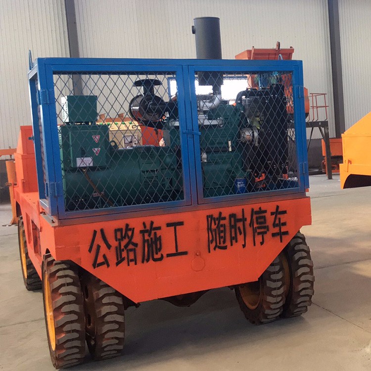 路缘石滑模机 混凝土路肩石滑膜成型机 路沿石公路拦水带水沟滑模机