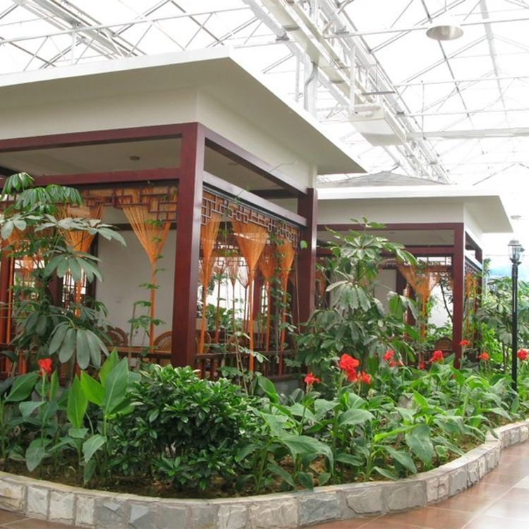 山东生态温室搭建厂家 多功能生态温室安装搭建 柏科阿姆农业