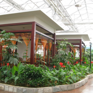 山东生态温室搭建厂家 多功能生态温室安装搭建 柏科阿姆农业