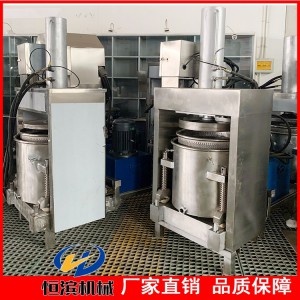 10L-500L不锈钢双桶轮换压榨机 米酒酒糟压榨过滤机 支持定制