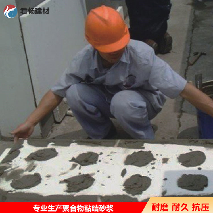 聚合物粘结砂浆耐腐蚀抗裂 高强修补砂浆 粘结力强