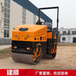 新款手扶双轮压路机,小型压路机价格，小型压路机生产，路面压实，沥青路面压实