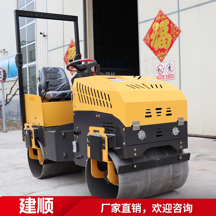 新款小型压路机,1吨-3吨小型压路,新款手扶双轮压路机,压路机厂家直销