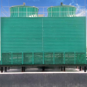 厂家供应 玻璃钢冷却塔200T 玻璃钢工业冷却塔
