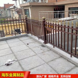 铝合金别墅庭院围栏 现代简约围墙护栏 铝艺护栏厂家设计安装