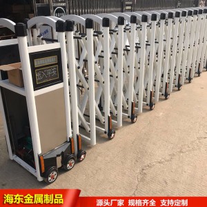 电动伸缩门 厂区电动门 铝合金不锈钢均可定制