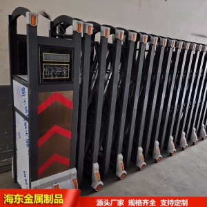 电动伸缩门 厂区电动门 铝合金不锈钢均可定制