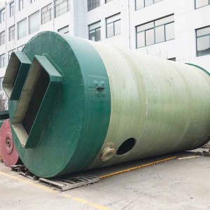 厂家定制玻璃钢一体化泵站 山西地埋式玻璃钢一体化泵站
