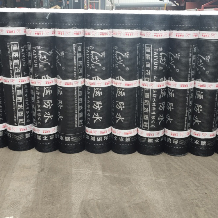 片岩面SBS防水卷材 3mm片岩面SBS改性沥青防水卷材 屋顶防水补漏材料