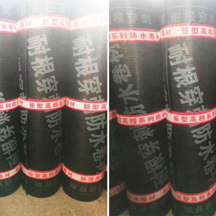 自粘聚合物改性沥青防水卷材 sbs防水卷材报价厂家直供 sbs防水卷材与自沾