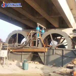 轮式洗砂机生产线 矿山水轮洗沙设备 大型洗砂机加工定制